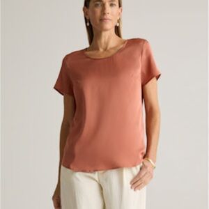 Quince washable silk top
